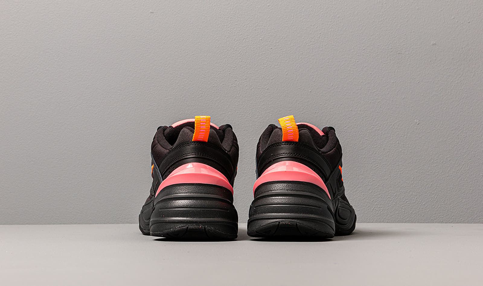 Nike M2K Tekno 'Black Hot ' Pink Chunky Shoes AV4789-008 (Size: US 10) thumbnail