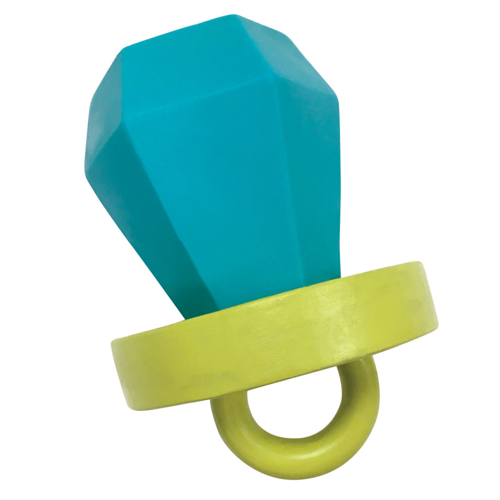 Foufou Dog Chew Ring Pop Latex Dog Toy