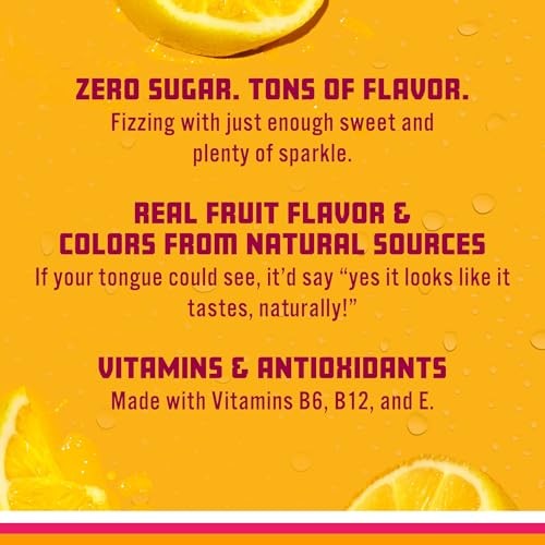 Sparkling Ice Classic Lemonade Sparkling Water, with Antioxidants and Vitamins, Zero Sugar, 7.5 Fl Oz Cans (3/10 Pack) thumbnail