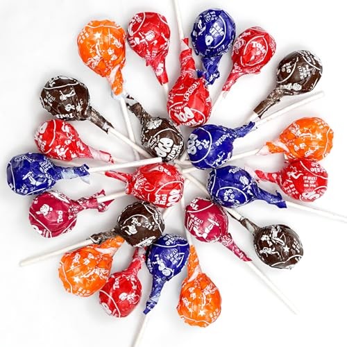 Tootsie Roll Pops with Chocolate Tootsie Roll Center  1lb Bulk Bag (Approx 22 Count)  Original Assorted Fruit Flavors  the Hampton Popcorn & Candy Com thumbnail