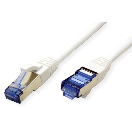 Value Patch Cable Cat.6A (Class EA) S/FTP (PiMF), Halogen-Free, White, 0.15 M thumbnail