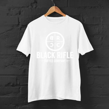 Black Rifle Coffee Company Logo Black T-Shirt Size S - 5XL-TH40350
