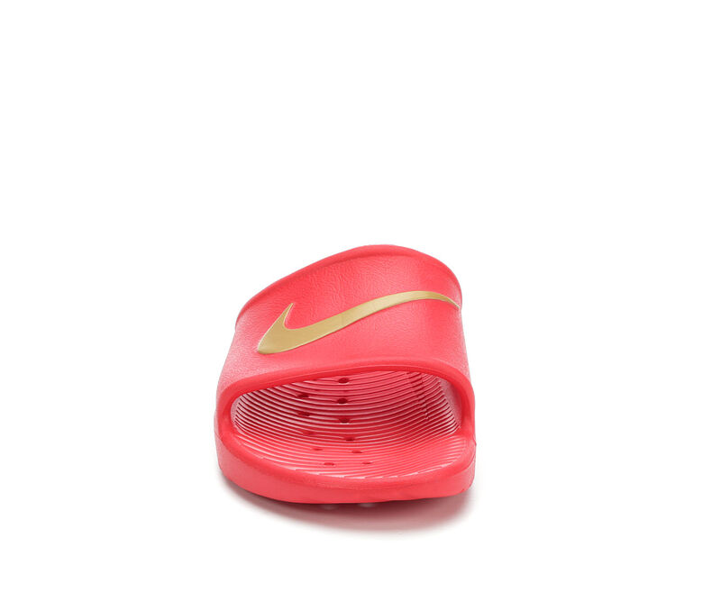 Nike Kawa Shower 'University Red' University Red/Metallic Gold Beach & Pool Slides/Slippers 832528-602 (Size: US 10) thumbnail