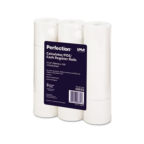 Impact Bond Paper Rolls, 2.25