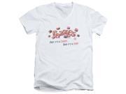 Dubble Bubble a Gum and a Candy Mens V-Neck Shirt