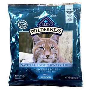 254554 4 Oz Blue Buffalo Wilderness Indoor Chicken Cat Food, Pack of 48