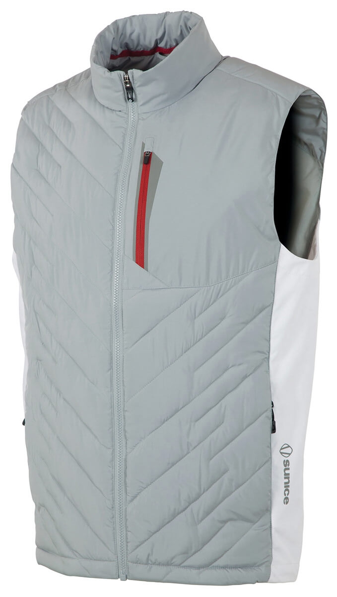 Sunice Ian Thermal Stretch Golf Vest - 8654 Mag/red - Xxl