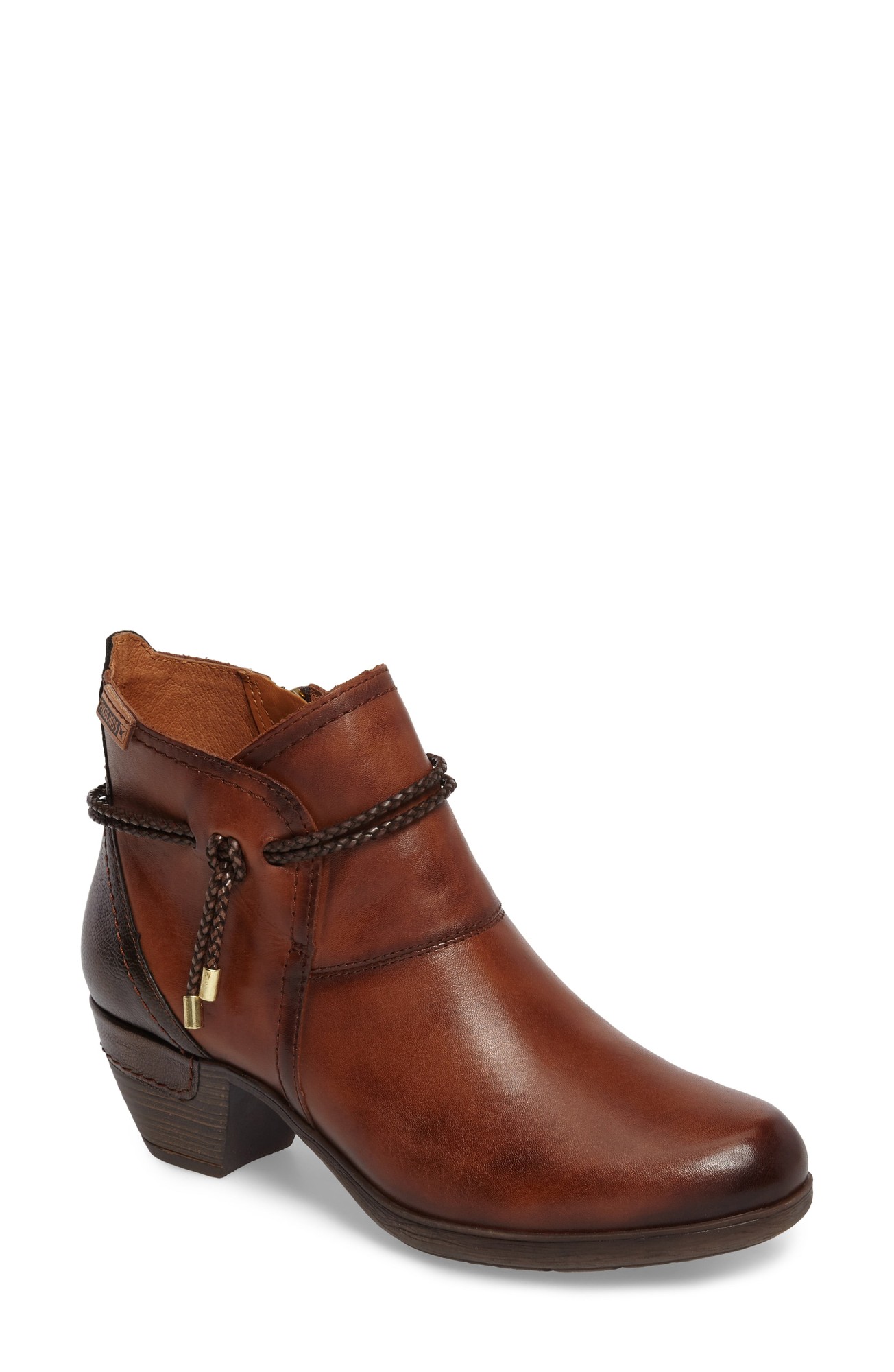 Pikolinos Rotterdam 902-8775 Leather Women's Ankle Boots - Lead - Size:UK 4-4.5