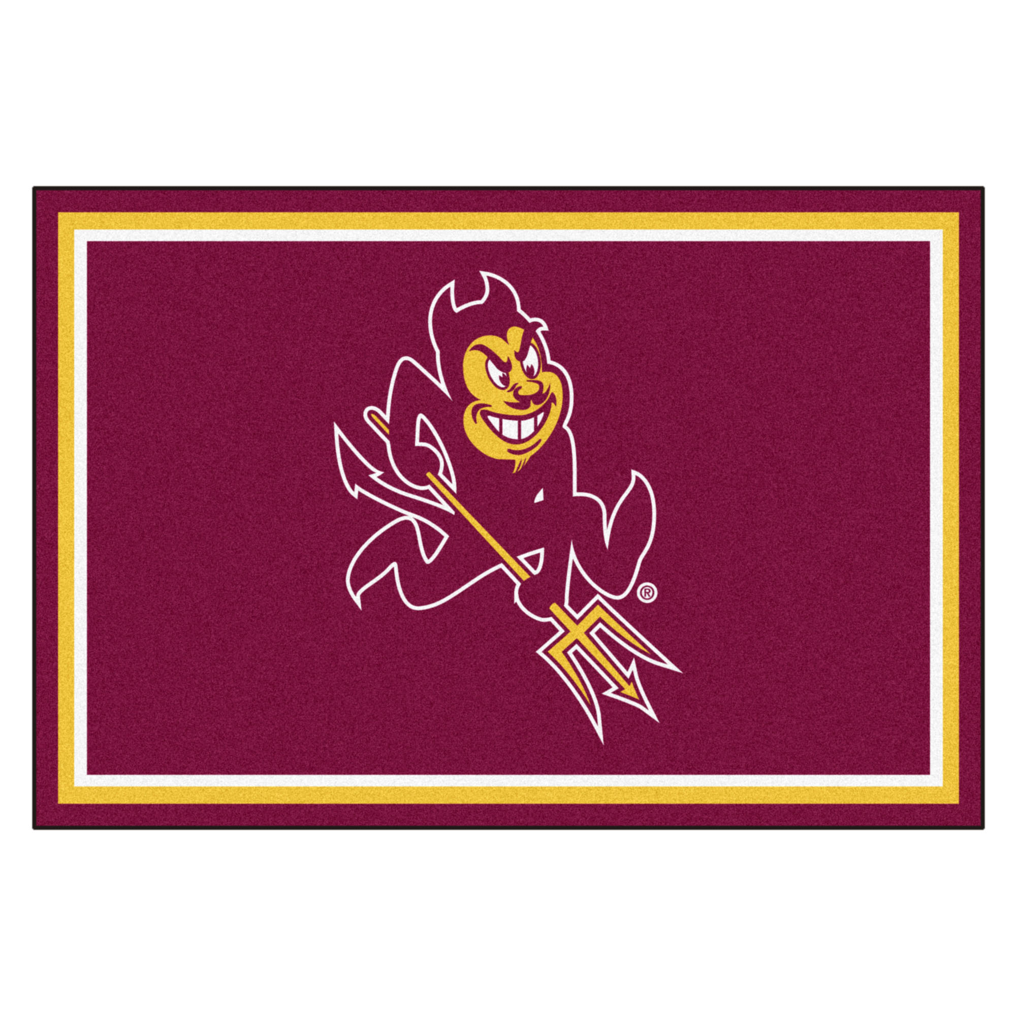 Arizona State 5 X8  Rug