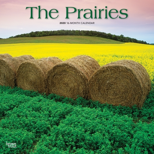 The Prairies Wild & Scenic 2020 12 X 12 Inch Monthly Square Wall Calendar, Canadian Regional Travel