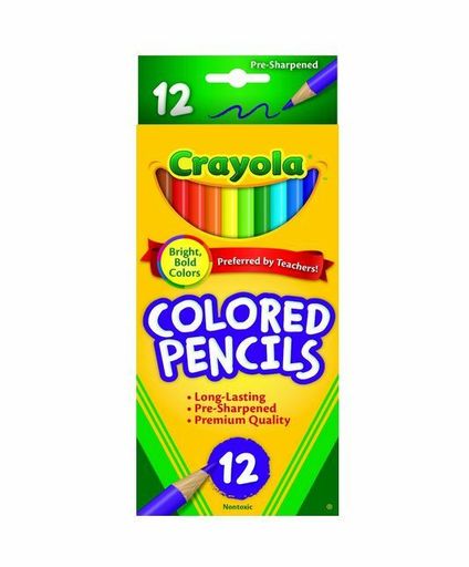 Crayola Colored Pencils 12 Each