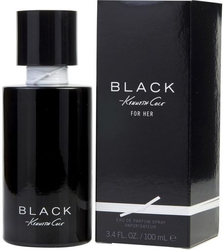 Black by Kenneth Cole Eau De Parfum Spray for Women 3.40 Oz (Pack of 4)