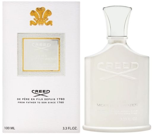 Silver Mountain Water by Creed Eau De Parfum Spray for Men 3.3 Oz (Pack of 4)