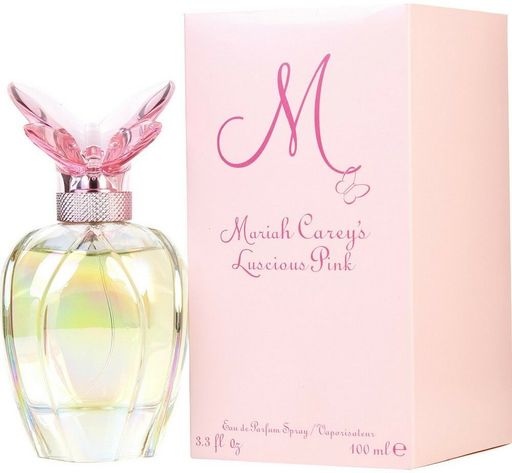 Luscious Pink by Mariah Carey Eau De Parfum Spray for Women 3.3 Oz (Pack of 4)