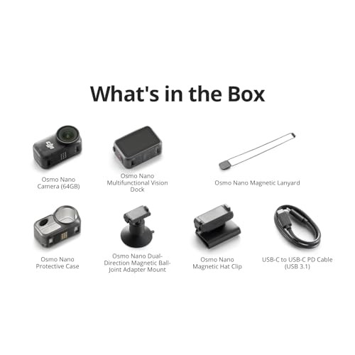 DJI Osmo Nano 64GB - Black thumbnail