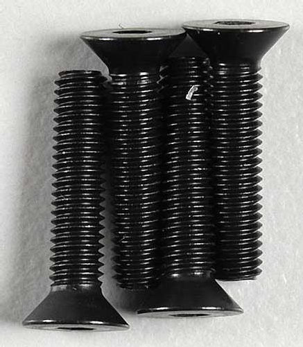 Dubro Flat Head Socket Screw 3.0mmx14 (4) 2289