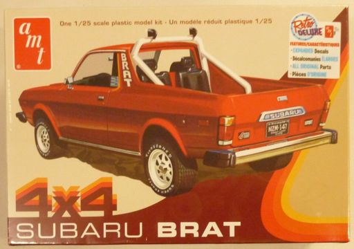 AMT 1/25 Subaru Brat 4X4 Model Kit 1128