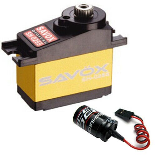 New Savox Servo Combo SH-0255-MG + Glitch Buster