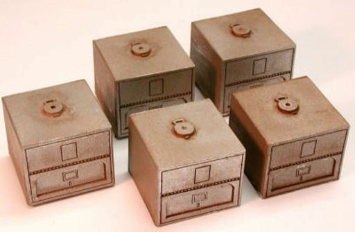 Chooch HO & O Scale Tote Bins for Barium Oxide Train Load 7287