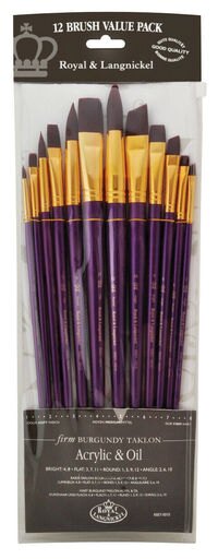 Royal Langnickel Rset-9315 Royal Langnickel 9300 Series Zip N Close 12-piece.