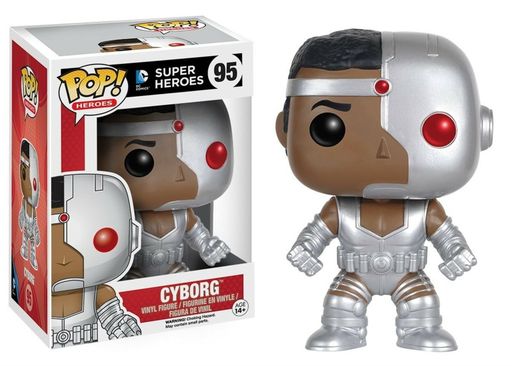 Funko - POP Heroes: Classic Cyborg POP Vinyl Action Figure New in Box