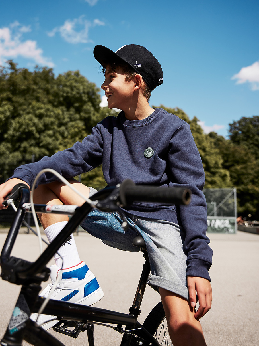 Distorted People Kids Black Cap thumbnail