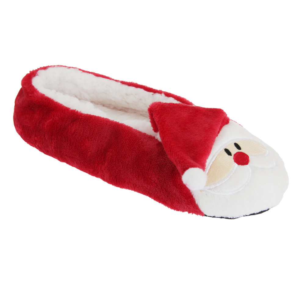Tootsies Womens/Ladies Luxurious Santa Slippers