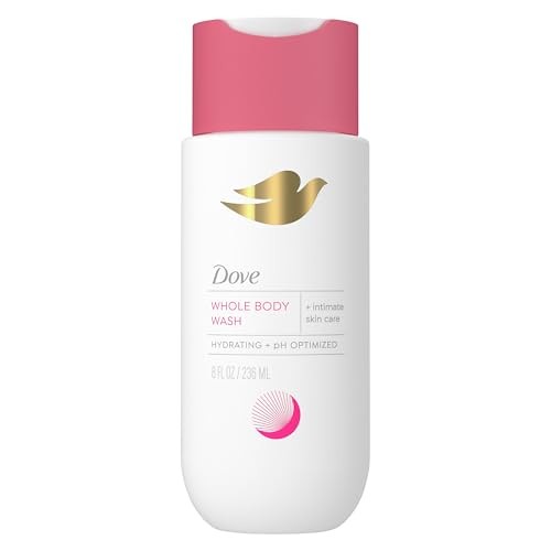 Dove Whole Body Intimate Wash for Women, PH Optimized & Gynecologist-Tested for Sensitive Skin 8 Oz