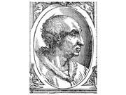 Lorenzo Ghiberti. /N(1378- 1455). Florentine Sculptor. Woodcut by Giorgio Vasari from His Biographies of Italian Artists  1550./Nwoodcut by
