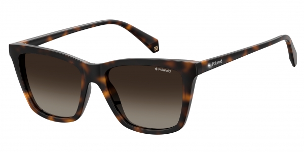 Polaroid PLD 4081/S Polarized 086/LA Womens Sunglasses Tortoiseshell Size 53