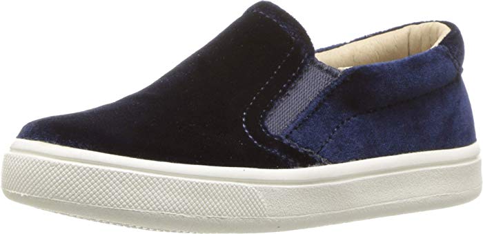 Old Soles Velvey Hoff (Toddler/Little Kid) (Midnight) Girl's Shoes thumbnail