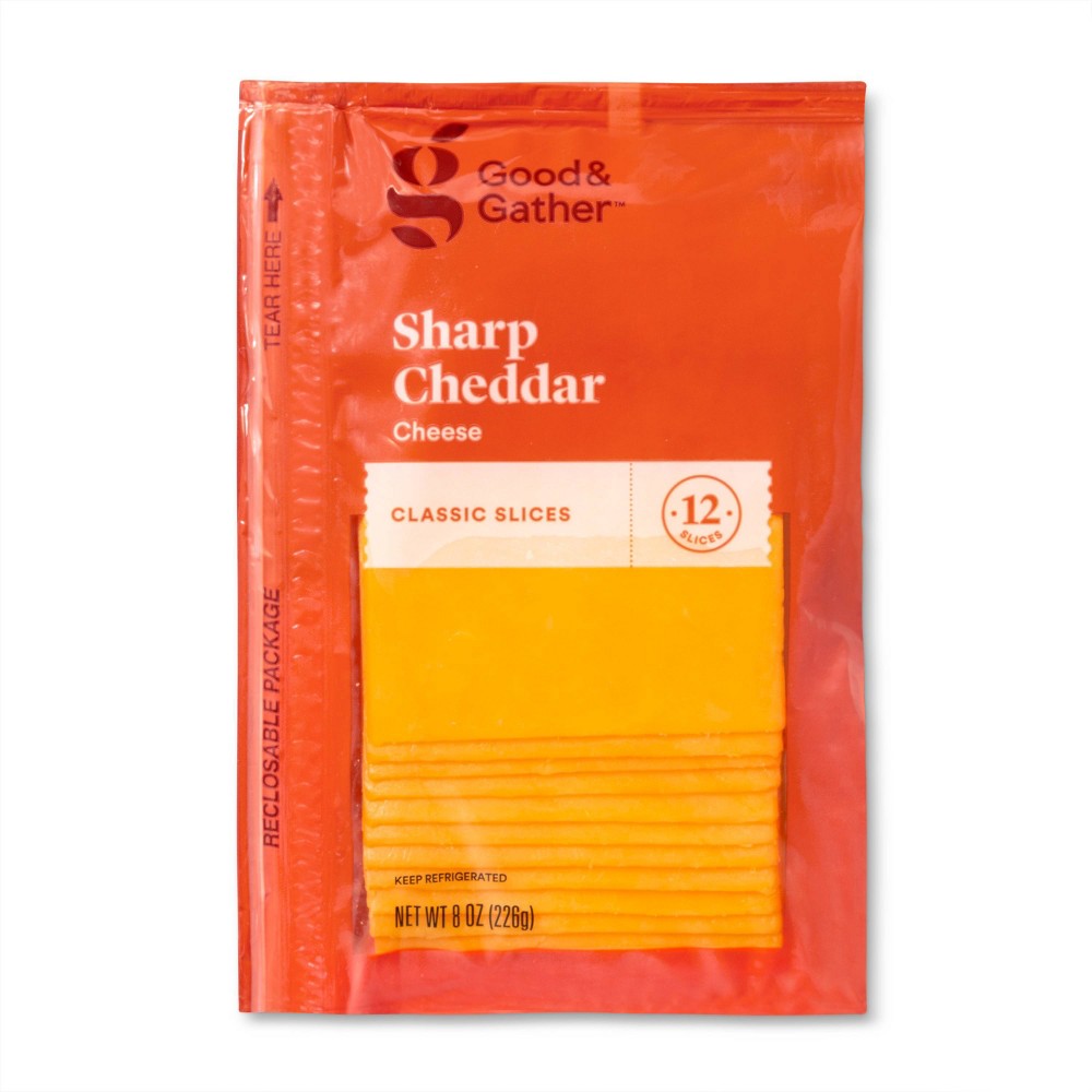 Sharp Cheddar Deli Sliced Cheese