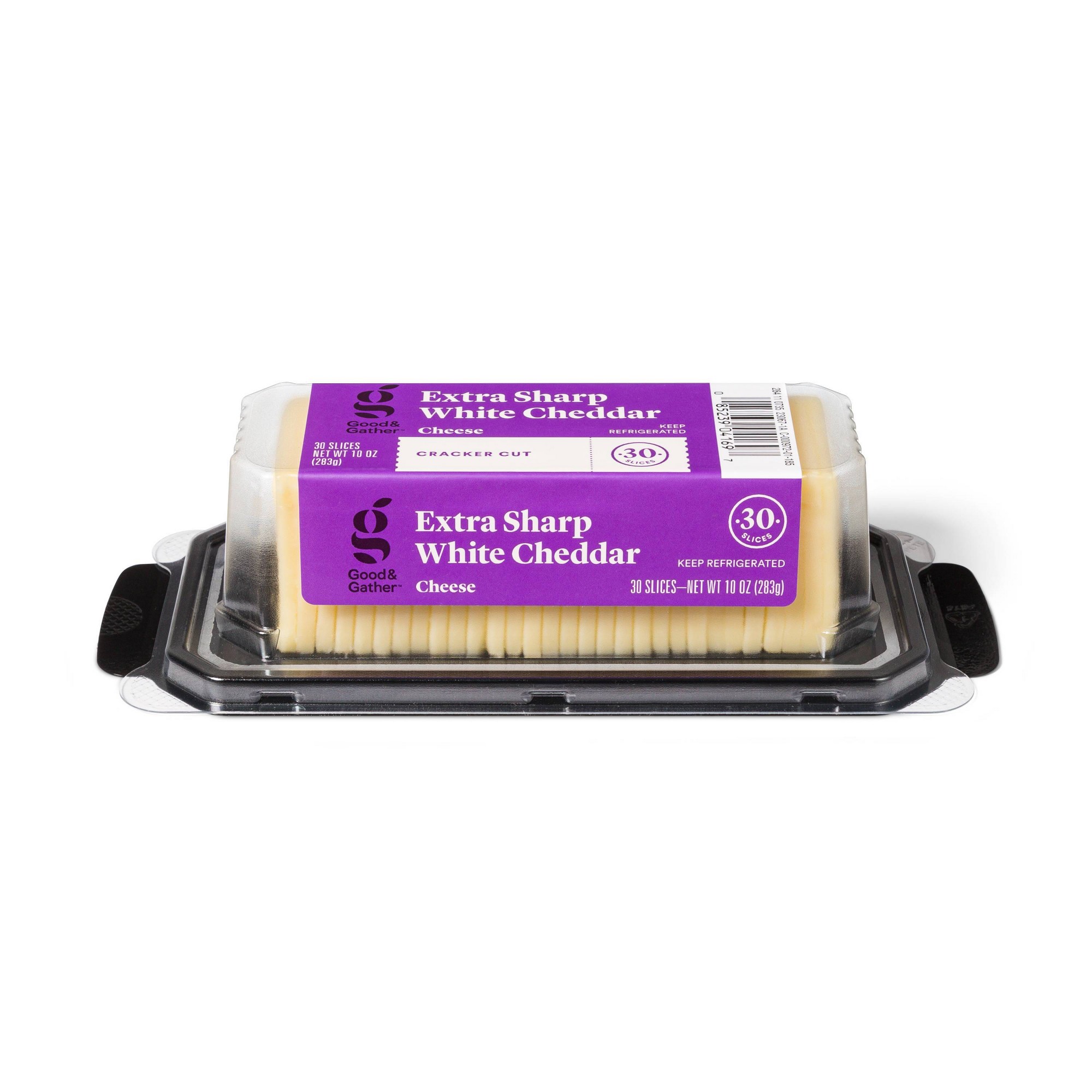 Good & Gather Extra Sharp White Cheddar Cheese thumbnail