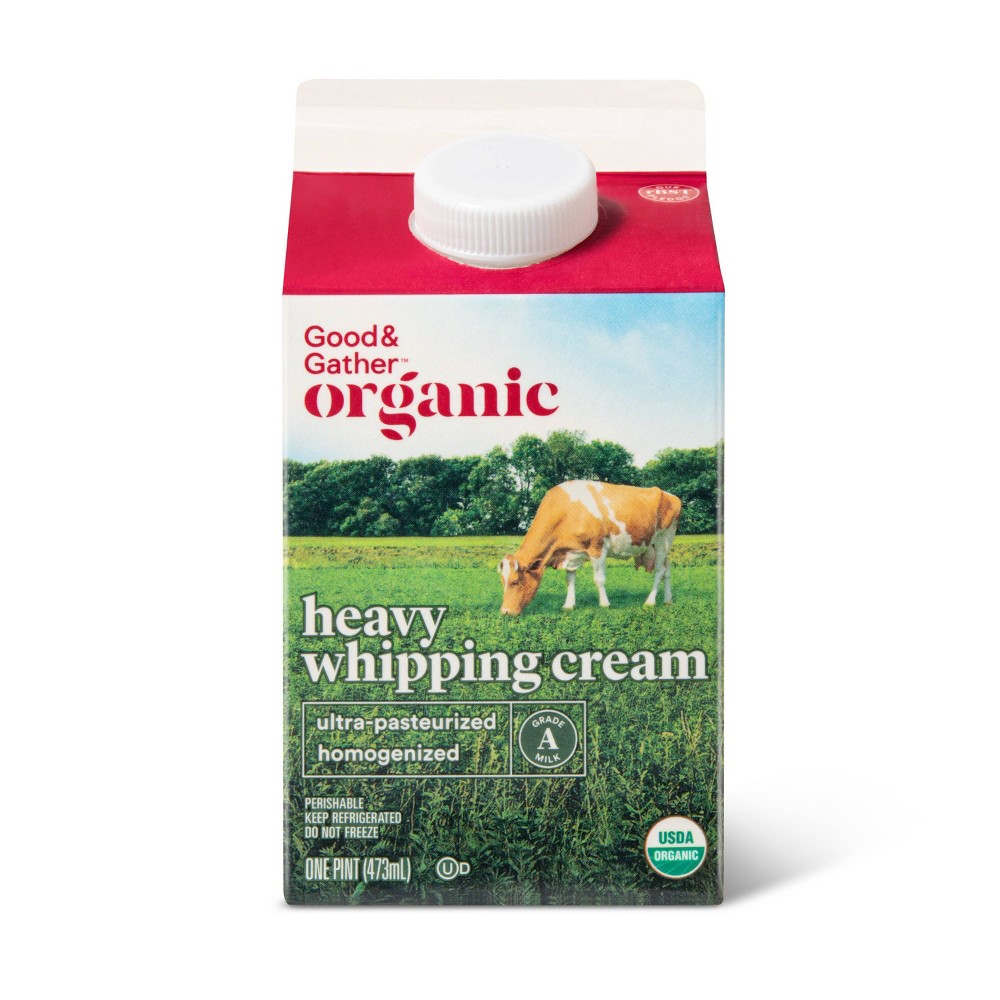 ORGANIC HEAVY WHIPPING CREAM Nutrition and Ingredients Good Eats