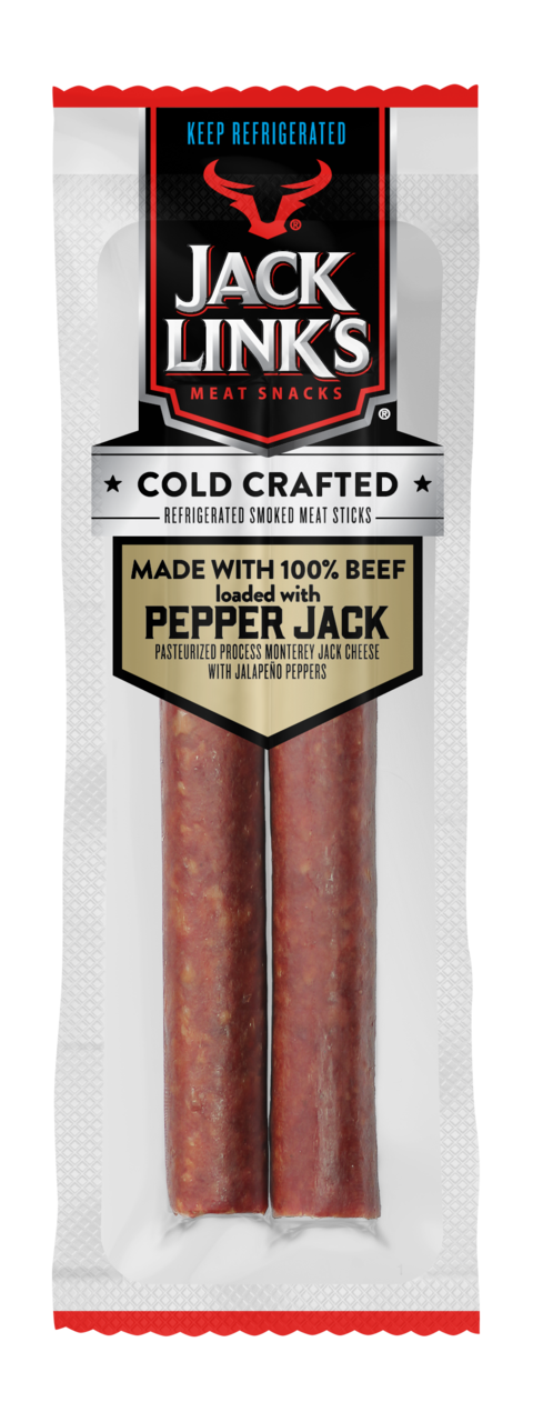 Jack Links Cold Crafted Original Pepperjack Loaded Beef Sticks 1.5oz