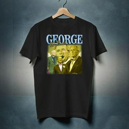 George W Bush Vintage Unisex Shirt  Vintage George W Bush TShirt Gift for Him and Her  Best George W Bush- Express Shipping Available-TH41324
