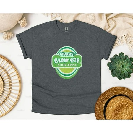 TeeMint40 Tootsie Roll Sour Apple Blow Pop Brands T-Shirt  SW  Hoodie Candy Lollipop Flavor Graphic Unisex  up to 5XL