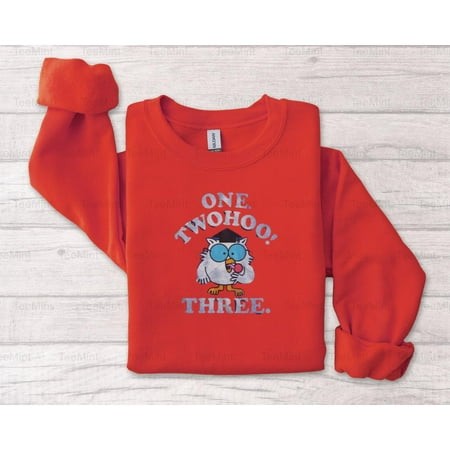 TeeMint40 Tootsie Roll Twohoo Royal Brands T-Shirt  SW  Hoodie Owl Candy Pop Mascot Graphic Design Art Unisex  up to 5XL