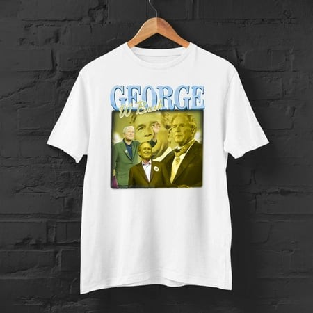 George W Bush Vintage Unisex Shirt  Vintage George W Bush TShirt Gift for Him and Her  Best George W Bush- Express Shipping Available-TH41324
