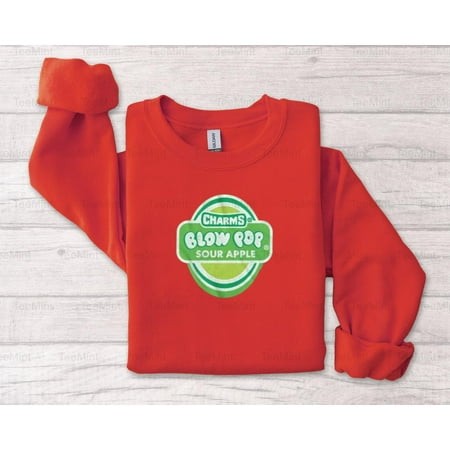 TeeMint40 Tootsie Roll Sour Apple Blow Pop Brands T-Shirt  SW  Hoodie Candy Lollipop Flavor Graphic Unisex  up to 5XL