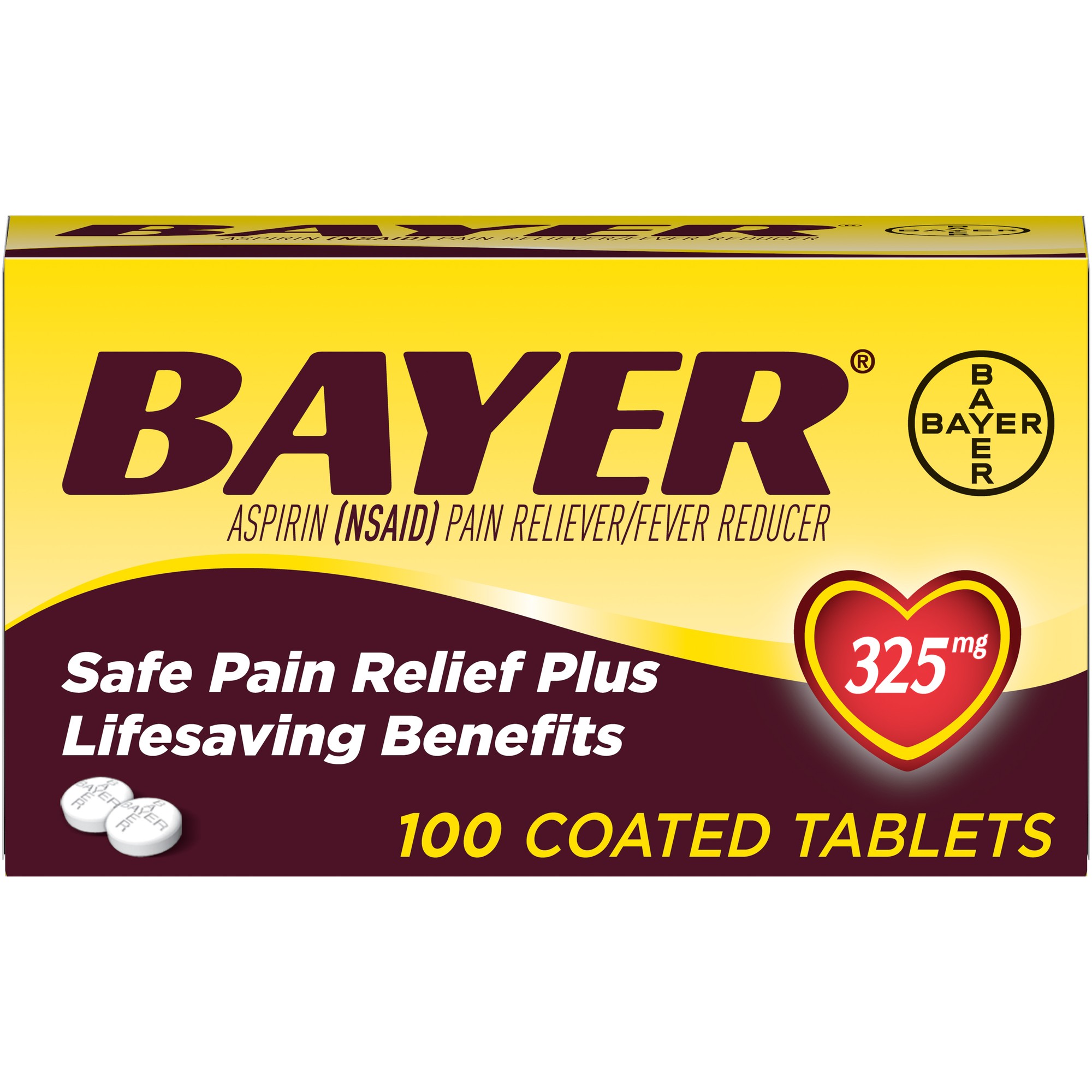 Bayer - Coated Tablets - 100 Ct