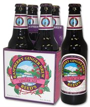 Reed's Ginger Beer Ginger Brew - Raspberry - Case of 6 - 12 Fl Oz.