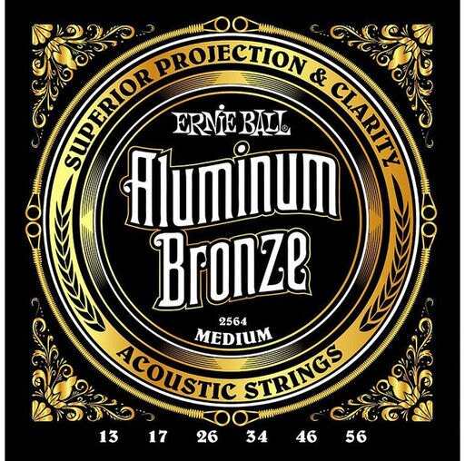 Ernie Ball 2564 Aluminum Bronze Medium Acoustic Guitar Strings - 3 PACK