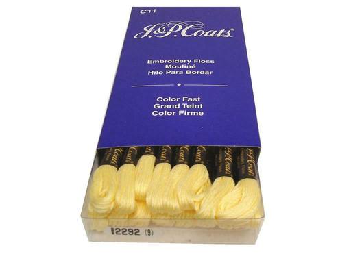Coats Clark Cncc11.2292 Cncc11 2292 C C J P Coats Embroidery Floss Golden Y.