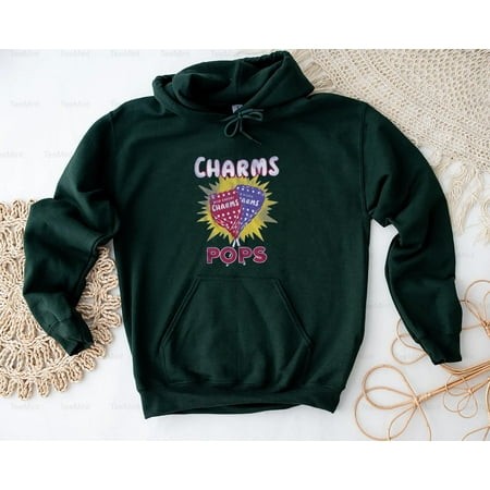 TeeMint39 Tootsie Roll Charms Pops Brands T-Shirt  SW  Hoodie Candy Lollipop Logo Graphic Design Style Unisex  up to 5XL