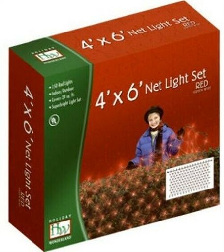 HW150CT RED Net LGT Set, No 48953-88, Noma/Inliten-Import