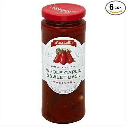Mezzetta Sauce Mrnra Gar Swt Basil, PartNo 257815, by Mezzetta, Pack of 6