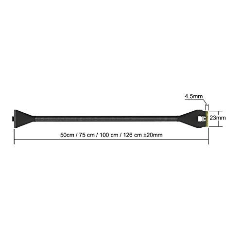 LINKUP Slim SAS SFF-8654 8i Straight to SFF-8654 8i Straight up 24Gbps High Speed SAS 4.0/PCIe 4.0 Cable for 85ohm PCIe Application (NVMe SSD Slimline thumbnail