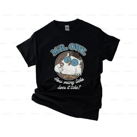 TeeMint40 Tootsie Roll Mr Owl Brands T-Shirt  SW  Hoodie Candy Tootsie Pop Mascot Graphic Design Style Unisex  up to 5XL
