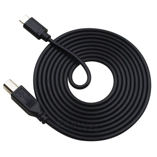 Type C to USB Data Cable for HP PSC 1210 1315 1610 2355 1311 1507 P1102w PRINTER